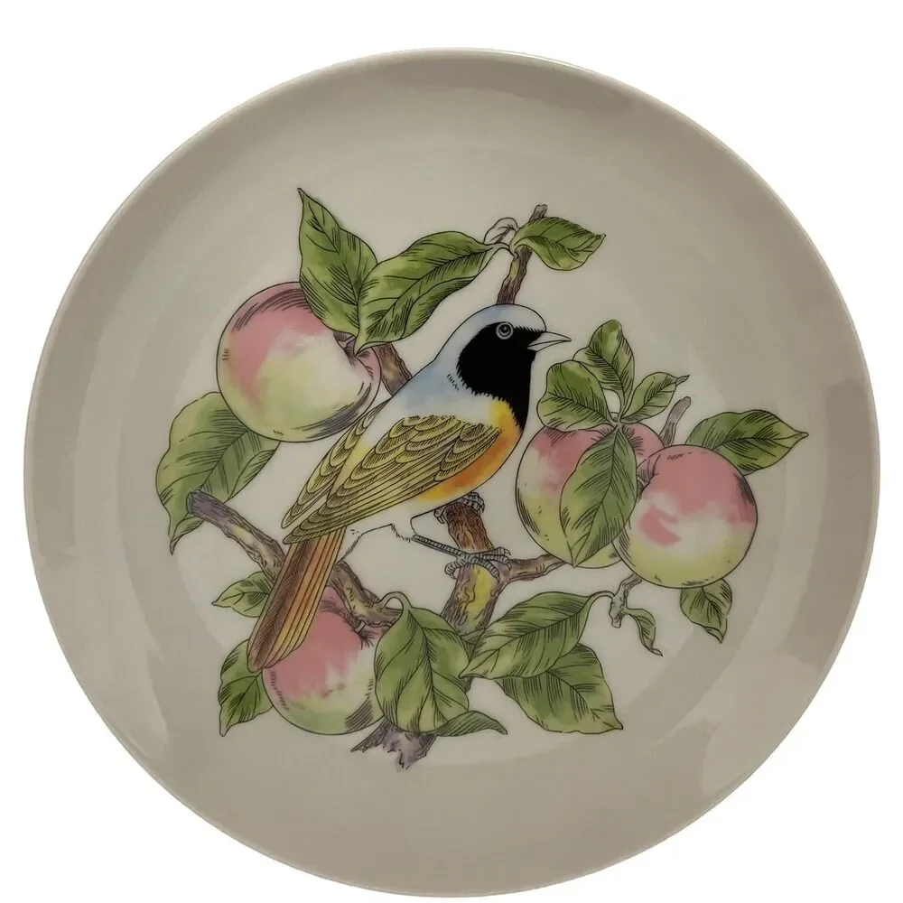 Vintage Audubon Bird Collection Dessert Plates
